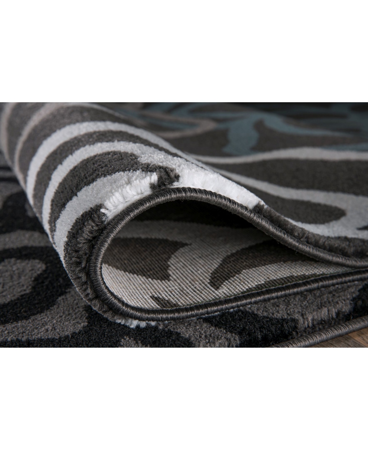 Main Street Rugs Montane Mon108Area Rug - Gray