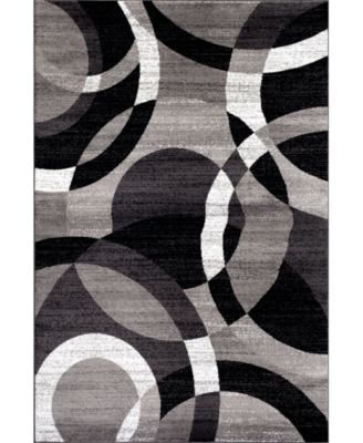 Montane Mon105 Gray 7'10" x 10'2" Area Rug