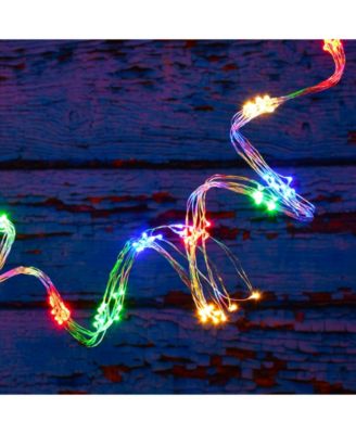 Lumabase Battery Operated Multi Strand Fairy String Lights, Set of 2