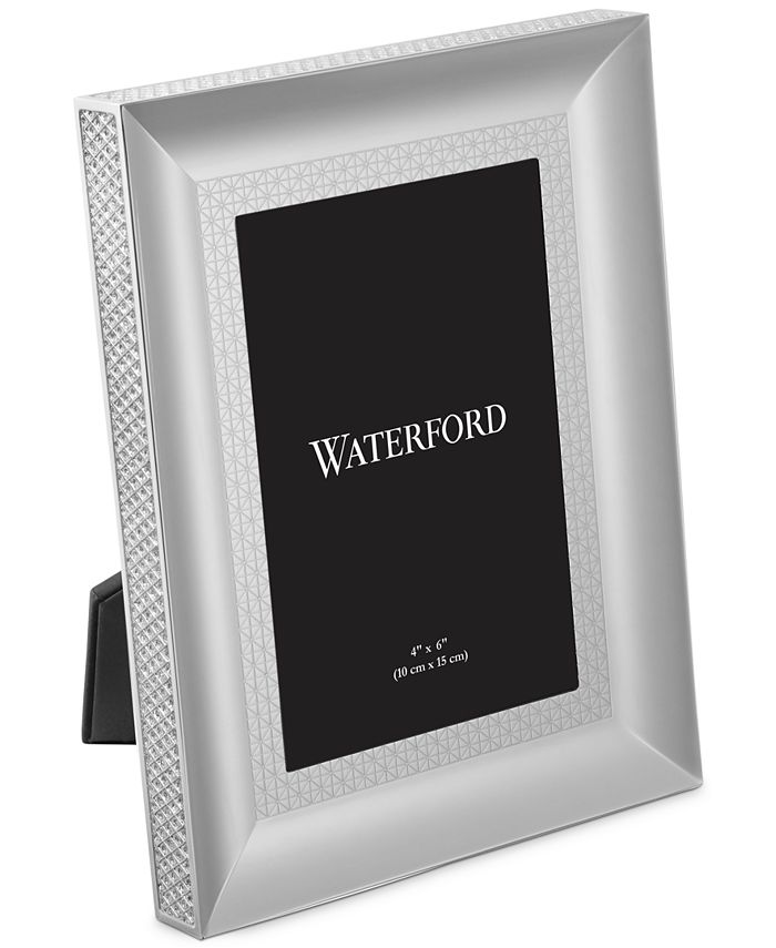 Waterford Lismore Diamond Silver 4" x 6" Frame Macy's