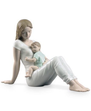 Lladrò A Mother's Love Figurine In Multi Colored