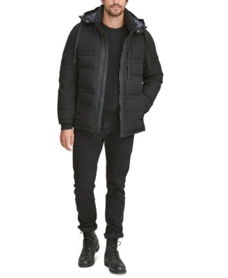 Men's Huxley Crinkle Down Jacket with Removable Hood