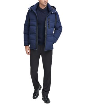 Men's Huxley Crinkle Down Jacket with Removable Hood