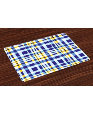 Ambesonne Place Mats Set of 4
