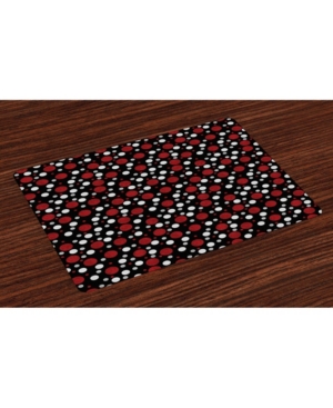 Ambesonne Place Mats Set of 4