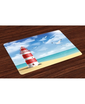 Ambesonne Beach Place Mats Set of 4