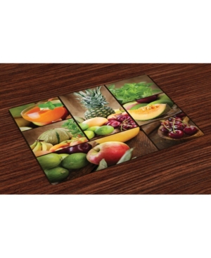 Ambesonne Nature Place Mats Set of 4