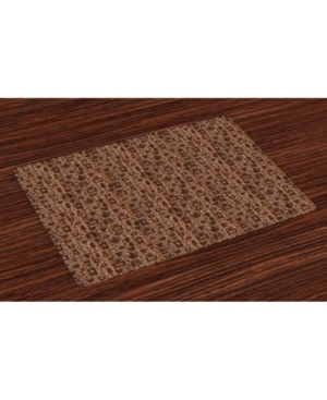 Ambesonne Modern Place Mats Set of 4