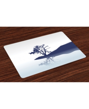 Ambesonne Nature Place Mats Set of 4
