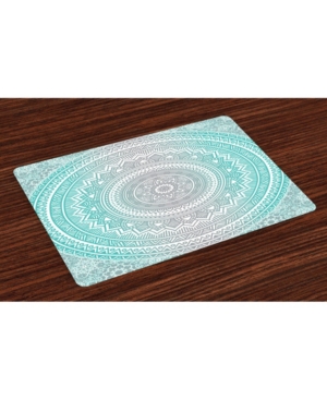 Ambesonne Place Mats Set of 4