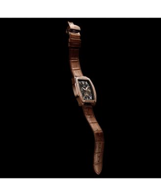 Men's Echelon Diamond (1/4 ct. t.w.) Watch in 18k Rose Gold-plated Stainless Steel 41mm