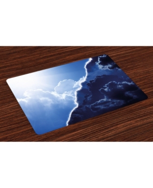 Ambesonne Nature Place Mats Set of 4