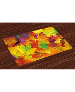 Ambesonne Fall Place Mats Set of 4