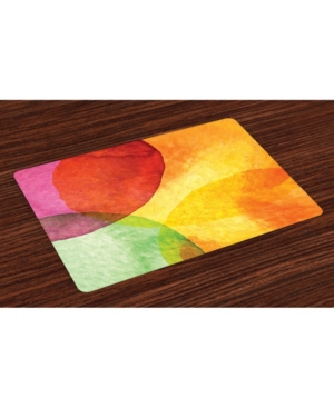 Ambesonne Abstract Place Mats Set of 4