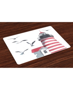 Ambesonne Lighthouse Place Mats Set of 4