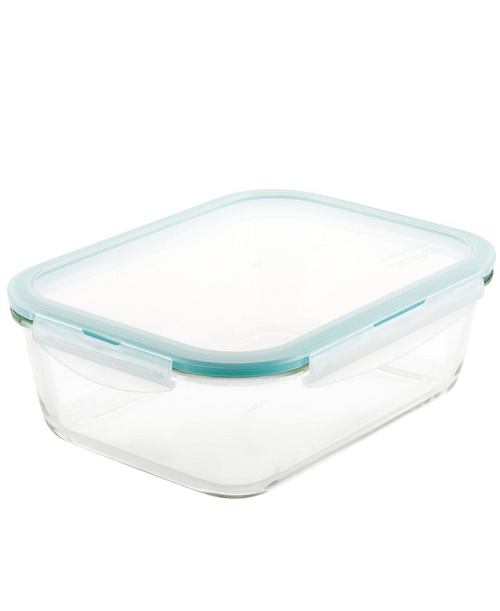 LOCK & LOCK Purely Better Glass Rectangular 6-Piece Food Storage