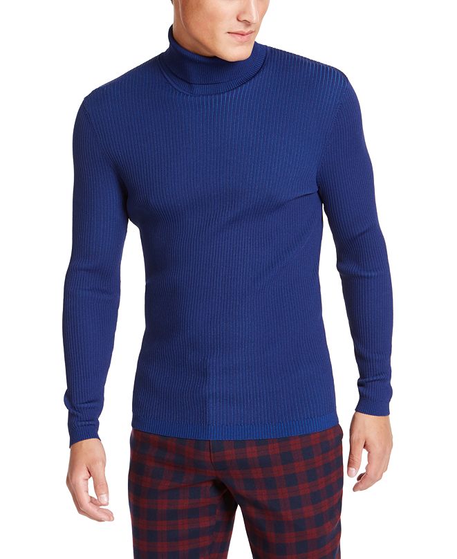 INC International Concepts INC ONYX Men's Ribbed Turtleneck Sweater ...