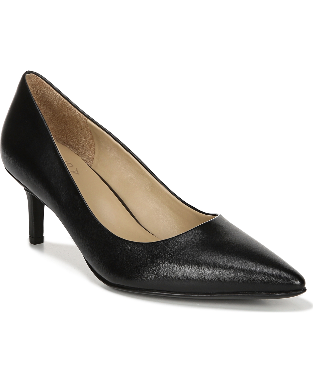 Everly Pumps - Black Leather