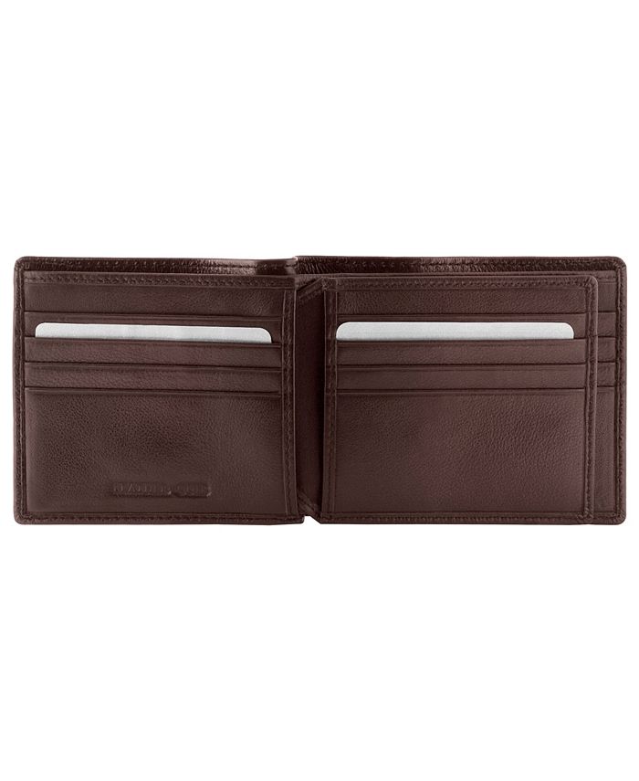 Mancini Manchester Collection Men's RFID Secure Center Wing Wallet - Macy's