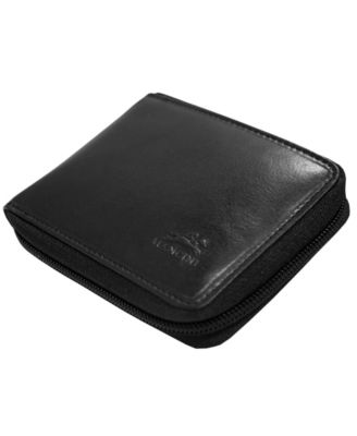 Men's Boulder Collection RFID Secure Zippered Wallet with Removable Passcase