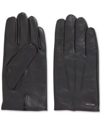 hugo boss mens gloves