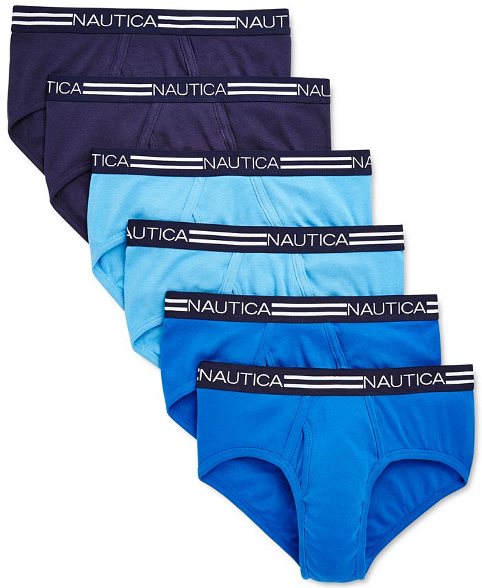 Nautica Men's Classic Underwear Functional Fly Cotton Stretch
