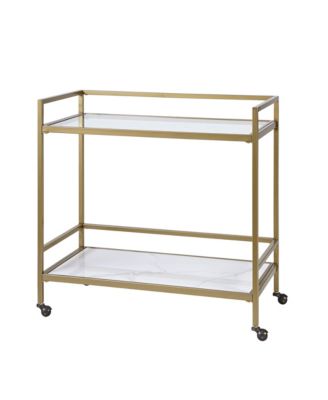 Martha Stewart Collection - Martha Stewart Lionel Bar Cart, Quick Ship