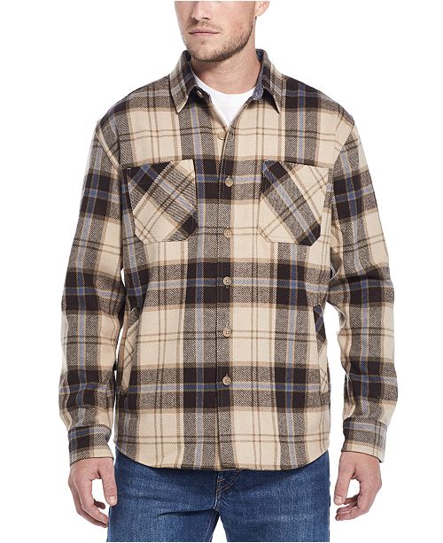Weatherproof Vintage Men S Mountain Regular Fit Plaid Flannel