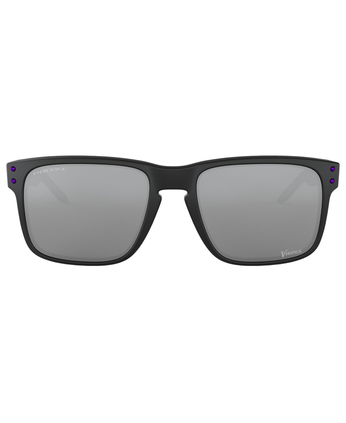 Oakley Nfl Collection Sunglasses, Minnesota Vikings Oo9102 55 Holbrook In Min Matte Black,prizm Black