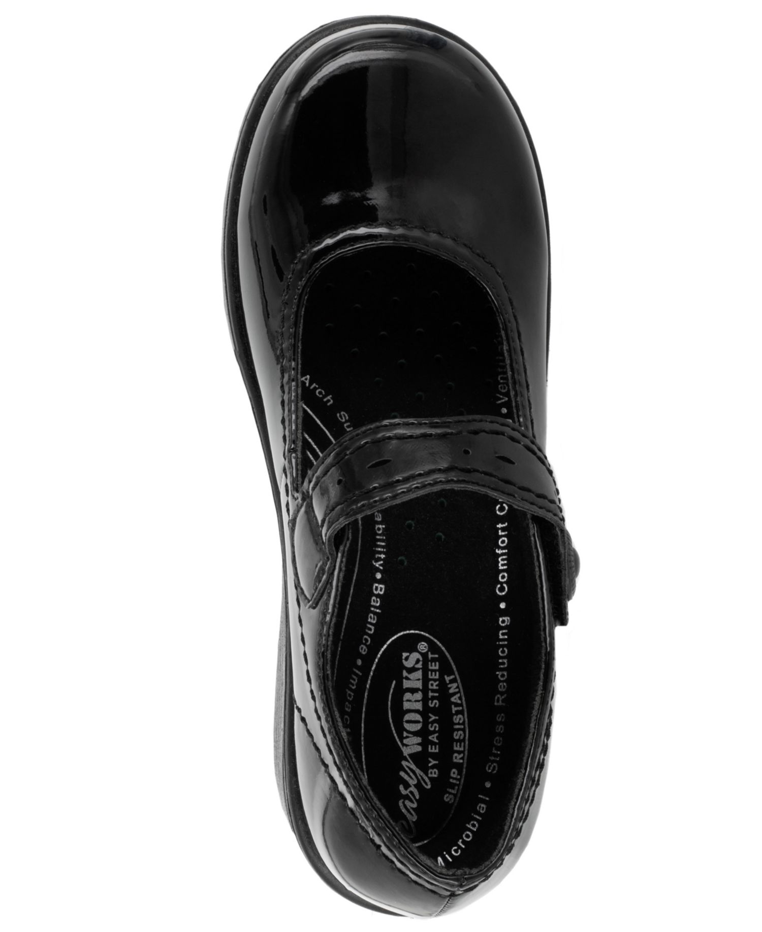 Easy Works by Women's Letsee Mary Jane Clogs
