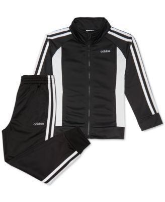 girls black adidas coat