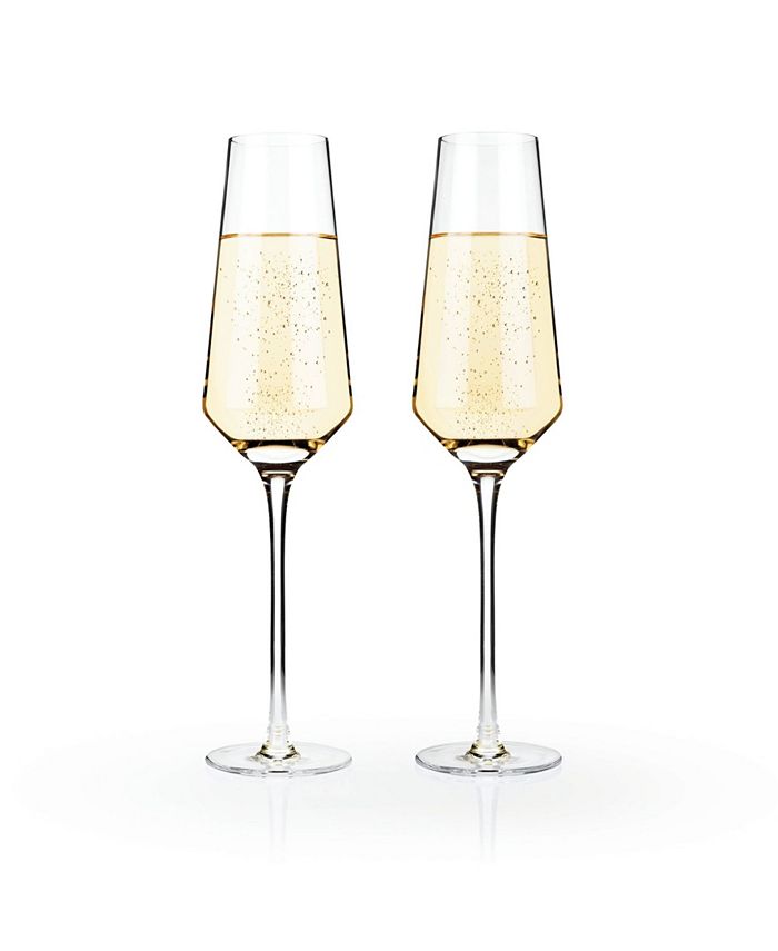 Godinger Dublin Champagne Flutes, Set of 8 - Macy's