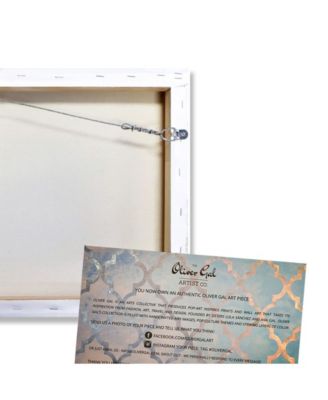 Oliver Gal Cal Leaves Canvas Art, 10" x 15"