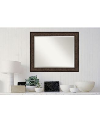 Ridge Framed Bathroom Vanity Wall Mirror, 33.5" x 27.50"