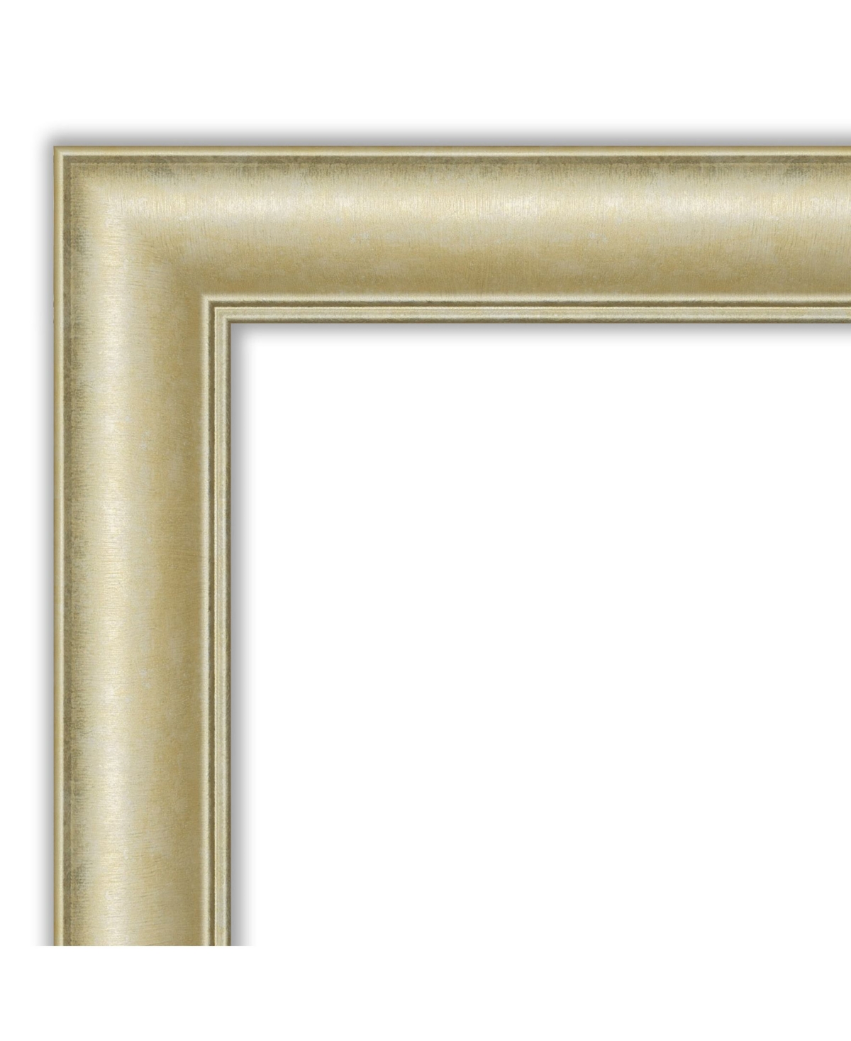 Amanti Art Textured Lighttone Framed Floor/Leaner Length Mirror, 29