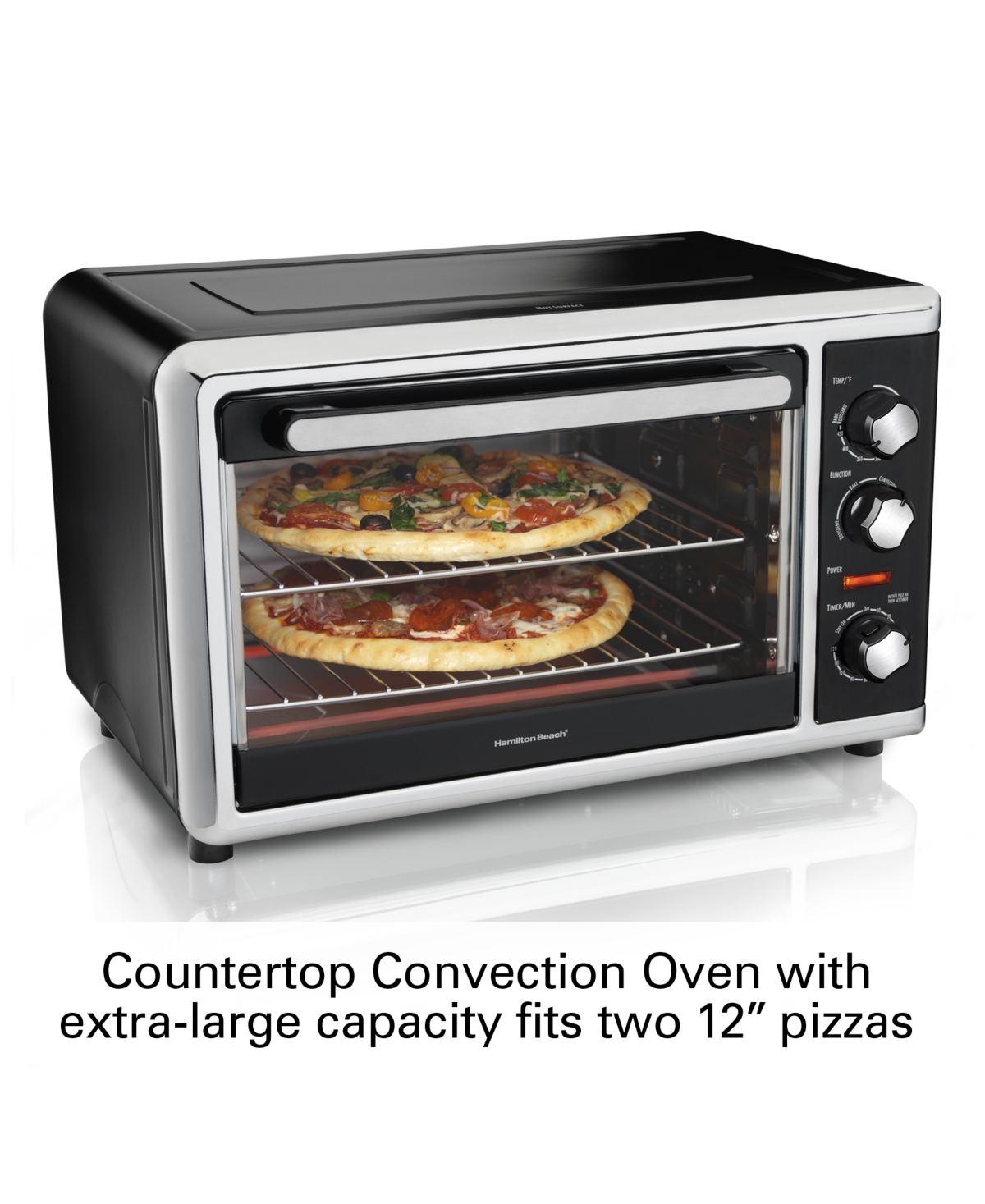 Hamilton Beach Countertop Oven with Convection & Rotisserie - 31105D