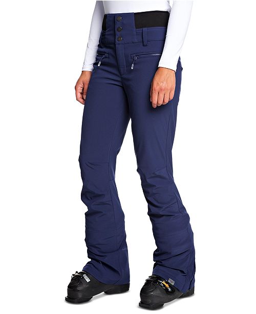 Roxy Juniors' Rising High FleeceLined Ski Pants & Reviews Leggings