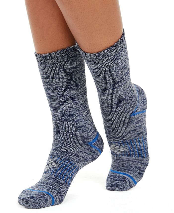 Columbia Women's 2 Pack MoistureControl SpaceDyed Crew Socks Macy's