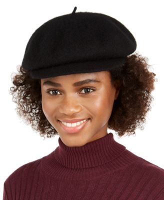 Nine West - Wool Knit Newsboy Hat