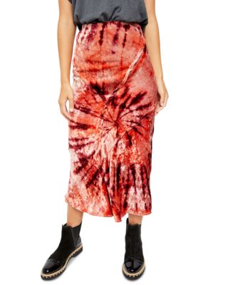 Free People Bali Serious Swagger Tie Dye Maxi Skirt Macy's