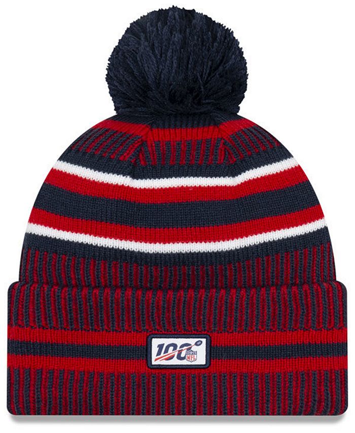 New Era New England Patriots Home Sport Knit Hat - Macy's