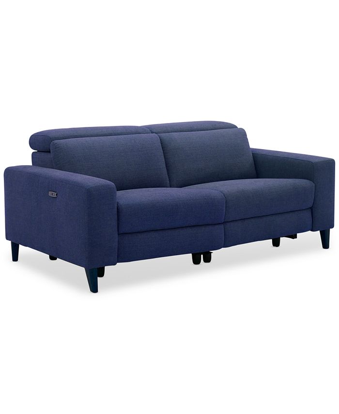 Furniture CLOSEOUT! Sleannah 2Pc. Fabric Sofa with 2 Power Recliners