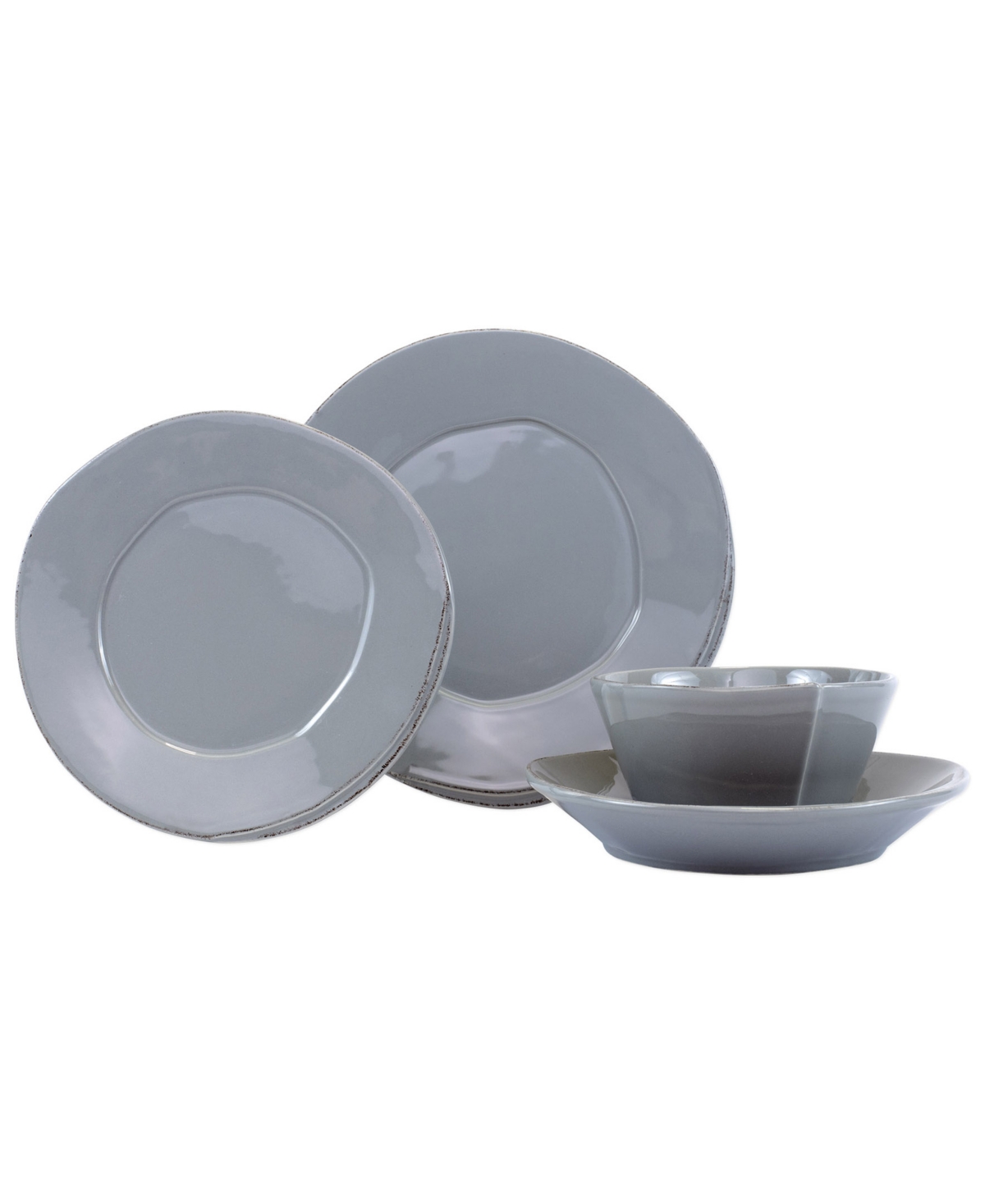 Vietri Lastra 4 Piece Place Setting