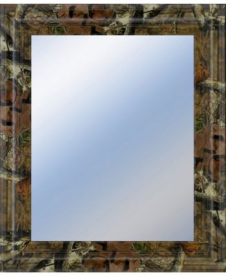 Decorative Framed Wall Mirror, 22" x 26"
