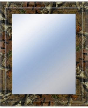 Classy Art Decorative Framed Wall Mirror, 22" X 26" In Silver