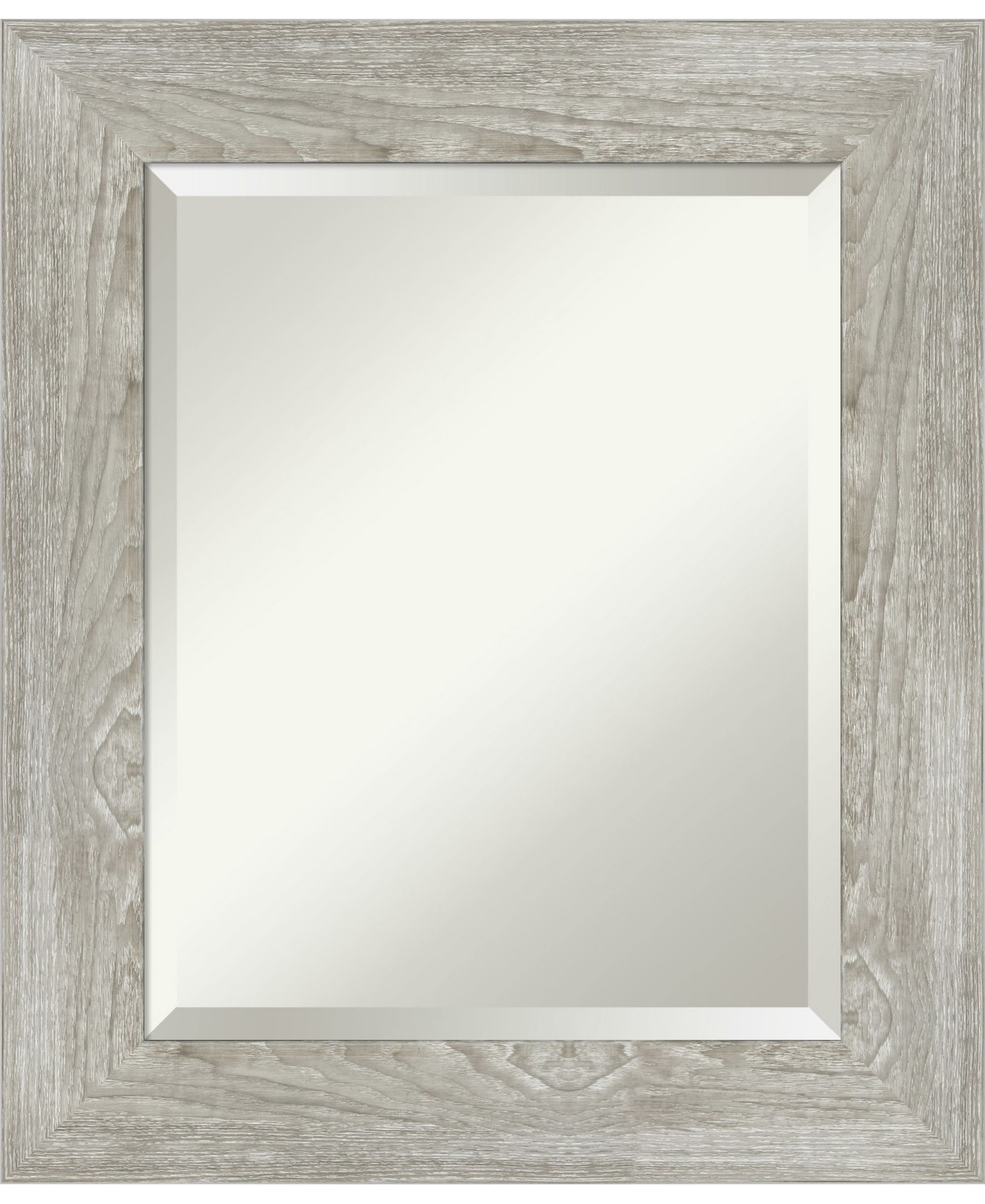Dove Framed Bathroom Vanity Wall Mirror, 21.88" x 25.88" - Gray