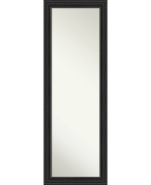 Amanti Art Shipwreck On The Door Full Length Mirror, 18" X 52" In Black