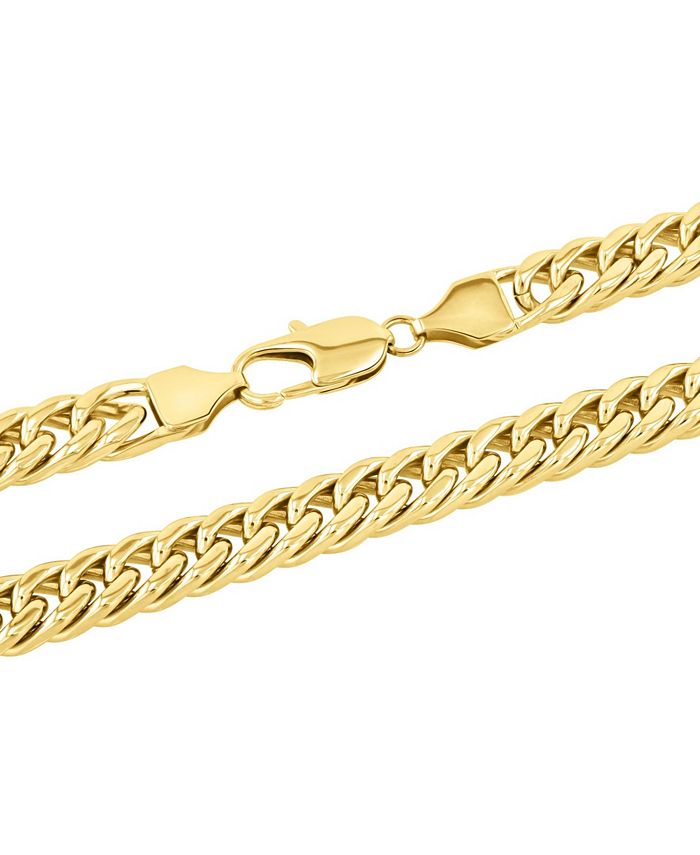 Macy's Men's Simple Curb Link Chain Necklace - Macy's
