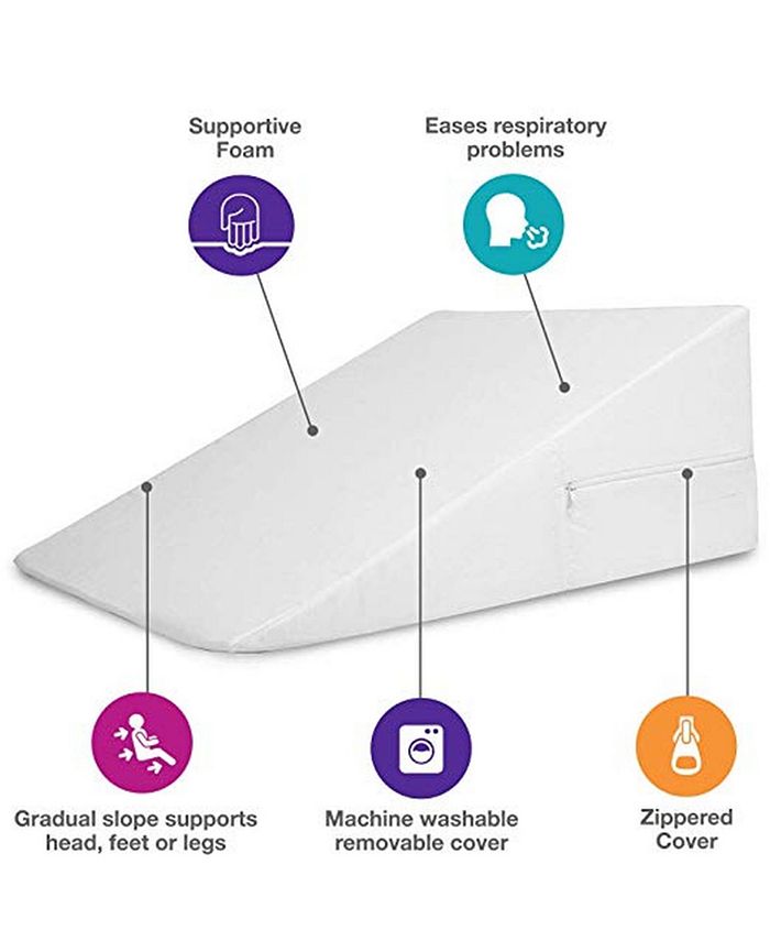 DMI Foam Bed Wedge Elevating Leg Rest Back Support Pillow Macy's
