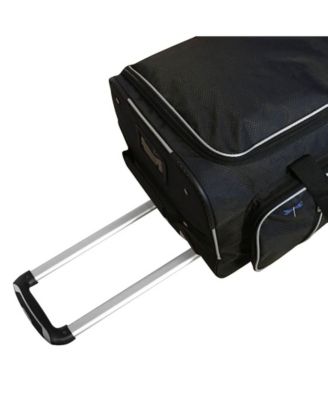 wheeled duffel with garment rack